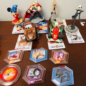 Infinity Lot Marvel Disney Incredibles 13 Characters 6 power